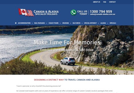 Canada & Alaska Specialist Holidays 