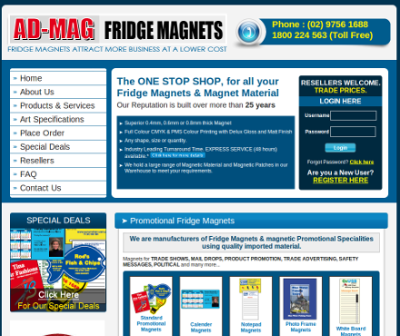 AD-MAG Fridge Magnets